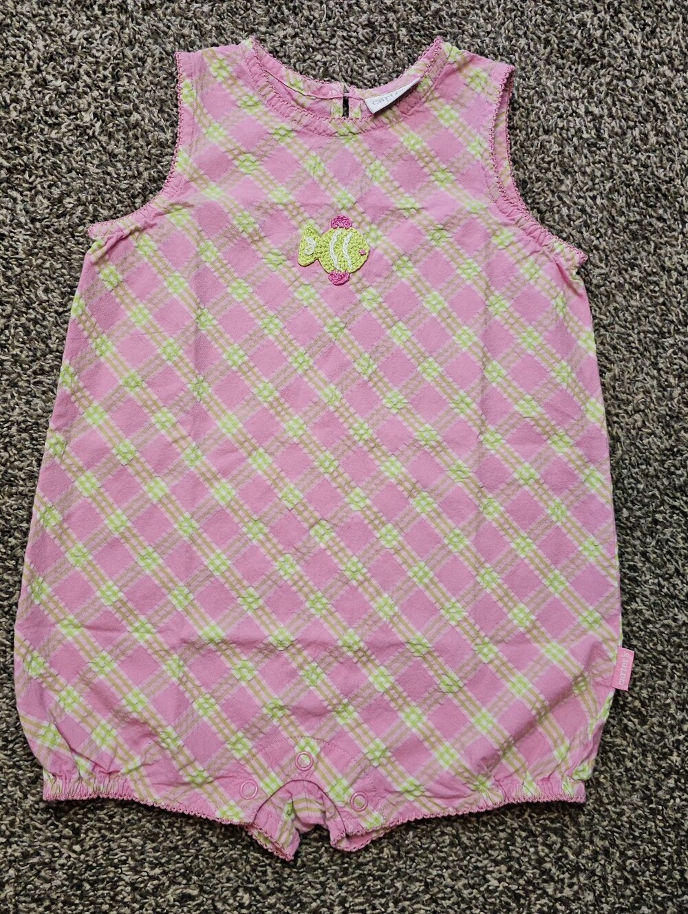 Vintage Carter's Romper sz 12/18 Months